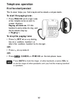 Preview for 69 page of AT&T CareLine SN1197 Complete User'S Manual