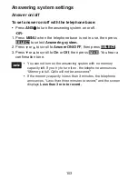 Preview for 110 page of AT&T CareLine SN1197 Complete User'S Manual