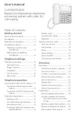 Preview for 4 page of AT&T CD4930 Manual