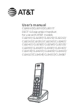 Preview for 1 page of AT&T CL80067 User Manual