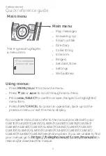 Preview for 9 page of AT&T CL80067 User Manual