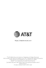 Предварительный просмотр 43 страницы AT&T CL80067 User Manual