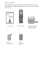 Предварительный просмотр 3 страницы AT&T CL80111 User Manual