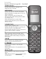 Предварительный просмотр 6 страницы AT&T CL80111 User Manual