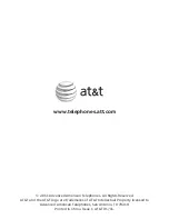 Предварительный просмотр 33 страницы AT&T CL80111 User Manual