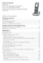 Предварительный просмотр 4 страницы AT&T CL80119 User Manual