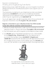 Предварительный просмотр 14 страницы AT&T CL80119 User Manual