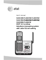 AT&T CL82109 User Manual preview