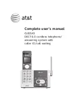 AT&T CL82143 Complete User'S Manual preview