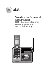 Preview for 1 page of AT&T CL82311 Complete User'S Manual