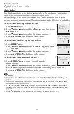 Preview for 29 page of AT&T CL82311 Complete User'S Manual