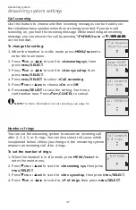 Preview for 53 page of AT&T CL82311 Complete User'S Manual