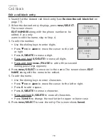 Preview for 84 page of AT&T CL83114 Complete User'S Manual