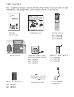 Предварительный просмотр 3 страницы AT&T CL83203 Complete User'S Manual