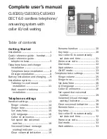 Preview for 4 page of AT&T CL83203 Complete User'S Manual