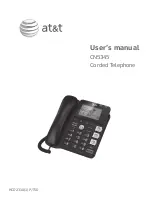 AT&T CN5345 User Manual предпросмотр