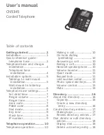 Предварительный просмотр 4 страницы AT&T CN5345 User Manual