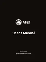 Preview for 1 page of AT&T COM 801 User Manual