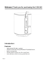 Preview for 2 page of AT&T COM 801 User Manual