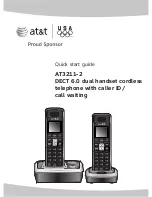 Preview for 1 page of AT&T DECT AT3211-2 Quick Start Manual