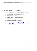 Предварительный просмотр 17 страницы AT&T Digital Announcer Installation And Use Manual