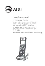 AT&T DL70010 User Manual preview