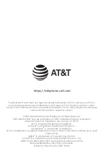 Preview for 44 page of AT&T DL70019 User Manual