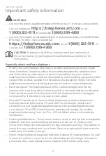 Preview for 6 page of AT&T DLP70110 User Manual