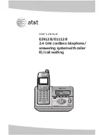 AT&T E1112B User Manual предпросмотр