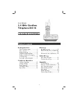 Preview for 5 page of AT&T E2116 User Manual