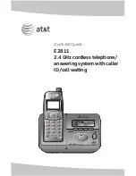 Preview for 1 page of AT&T E2811 Quick Start Manual