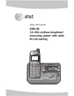 Preview for 1 page of AT&T E2812B Quick Start Manual