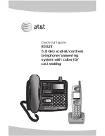 Preview for 1 page of AT&T E5827 Quick Start Manual