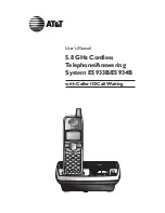 Предварительный просмотр 1 страницы AT&T E5933B User Manual