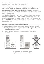 Preview for 13 page of AT&T EL50005 User Manual