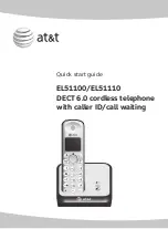 Preview for 1 page of AT&T EL51100 Quick Start Manual