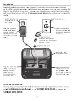 Preview for 4 page of AT&T EL51100 Quick Start Manual