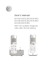 Предварительный просмотр 1 страницы AT&T EL51103 User Manual