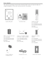 Предварительный просмотр 3 страницы AT&T EL52106 Quick Start Manual