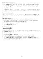 Preview for 22 page of AT&T EL52119 Quick Start Manual