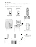 Предварительный просмотр 3 страницы AT&T EL52209 User Manual