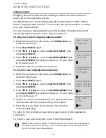 Предварительный просмотр 20 страницы AT&T EL52209 User Manual