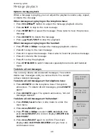 Предварительный просмотр 45 страницы AT&T EL52209 User Manual