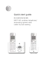 AT&T EL52265 Quick Start Manual preview