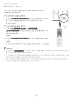 Preview for 34 page of AT&T EL52315 User Manual