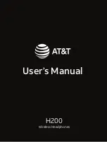 Preview for 1 page of AT&T H200 User Manual