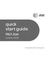 AT&T Hot Joe PWS01 Quick Start Manual предпросмотр