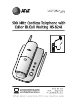 Preview for 1 page of AT&T HS-8241 User Manual