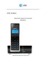 Предварительный просмотр 1 страницы AT&T ID-2820 User Manual