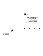 AT&T ISDN 8510T Quick Reference Manual preview